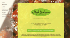 Desktop Screenshot of chefbob.com